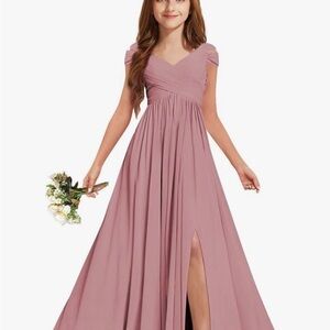 Elegant Pink Kids Dress